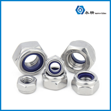 不锈钢尼龙锁紧螺母