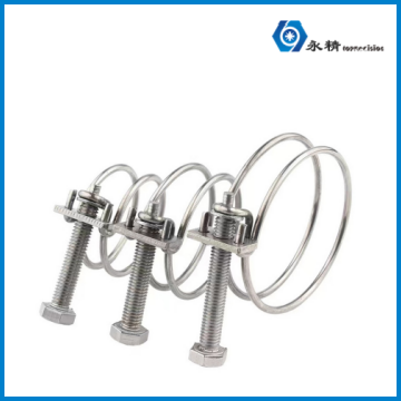 不锈钢双钢丝喉箍