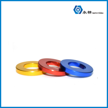 彩色铝合金加厚平垫片
