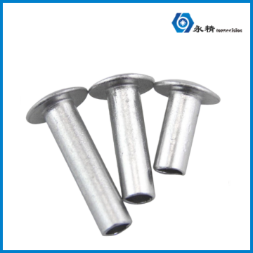 大扁头半空心翻边铝铆钉