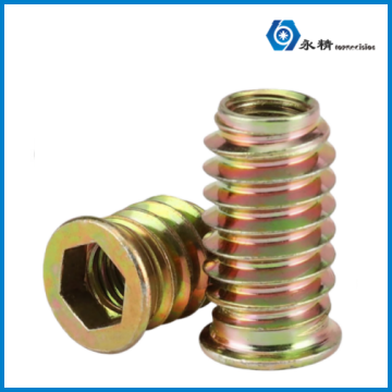 白锌沉头内外牙螺母