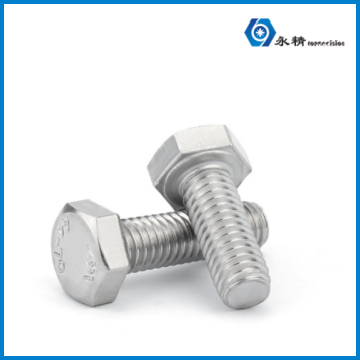 304不锈钢外六角全牙螺钉