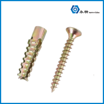 永精锯齿壁虎金属铁膨胀圣诞树空心砖墙用胀塞