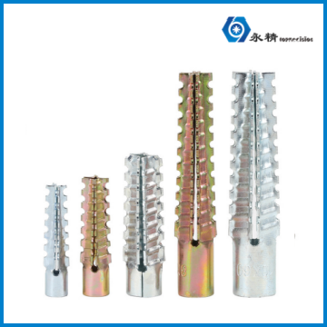 永精锯齿金属膨胀管水泥墙空心砖壁虎膨胀螺丝