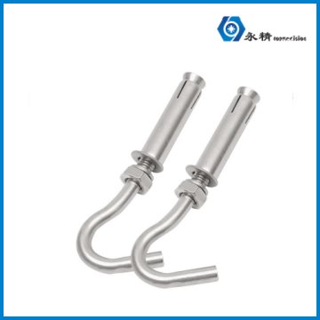 永精304不锈钢膨胀钩井盖网窨井膨胀螺丝钩