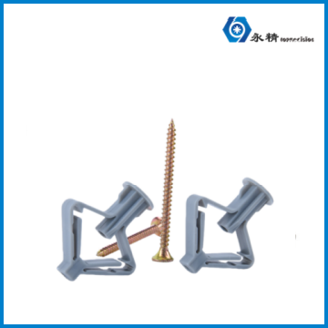 永精尼龙蝴蝶飞机型自攻胶塞膨胀螺栓