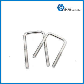 永精U型直角方卡夹固定管箍螺丝