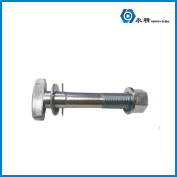 永精解放J6P重卡轮毂双阶法兰面T型螺栓