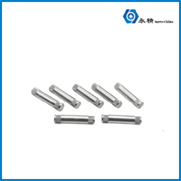 永精滚花圆柱连接定位销轴
