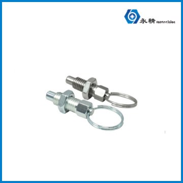 永精拉环旋钮柱塞粗牙分度定位销