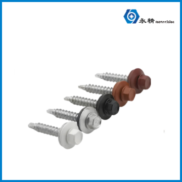 永精烤漆外六角钻尾螺钉