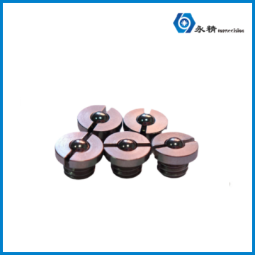 永精法兰碰珠带螺纹压入式球头定位螺丝