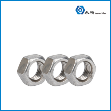 永精不锈钢六角锁紧螺母
