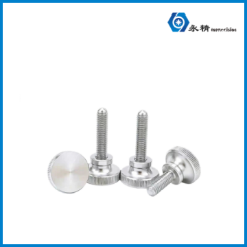 永精不锈钢高头滚花手拧弹弓螺丝