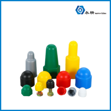 永精黑白塑料保护帽装饰六角螺母