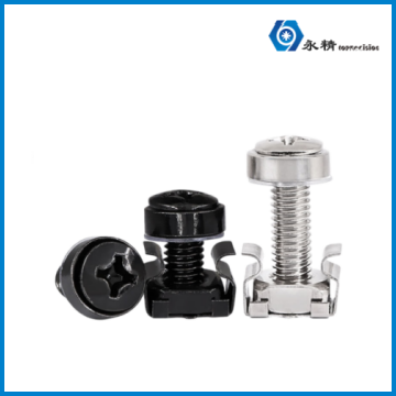 永精不锈钢皇冠机柜卡扣螺栓螺母套装