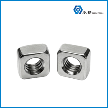 永精304不锈钢四方六角螺母