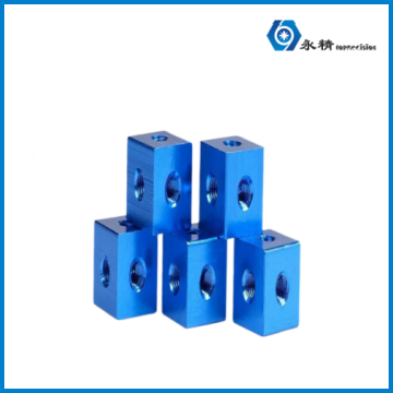 永精连接块机箱减震亚克力方形六面螺母