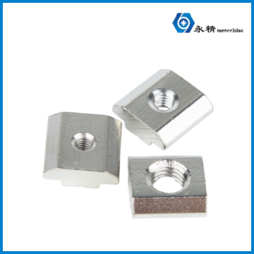 永精欧标滑块四方螺母