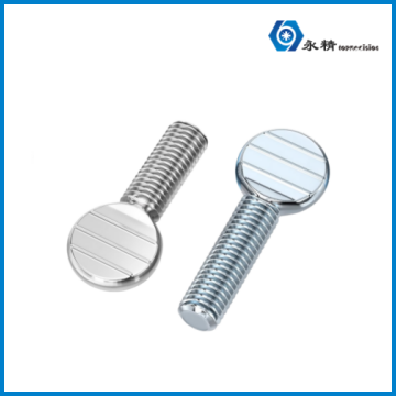 永精手拧乒乓球拍拇指波板压扁头螺钉