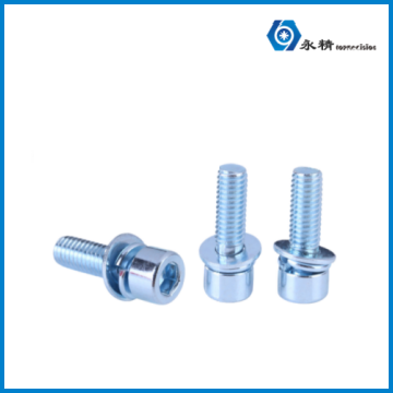 永精机箱内六角圆柱头三组合带平弹垫螺钉