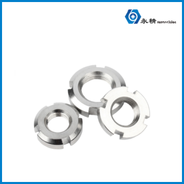 永精锁紧细牙止退开槽圆螺母