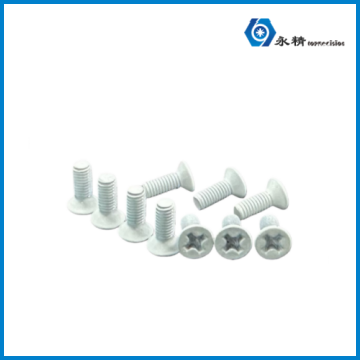 永精10.9级白色沉头烤白漆螺钉